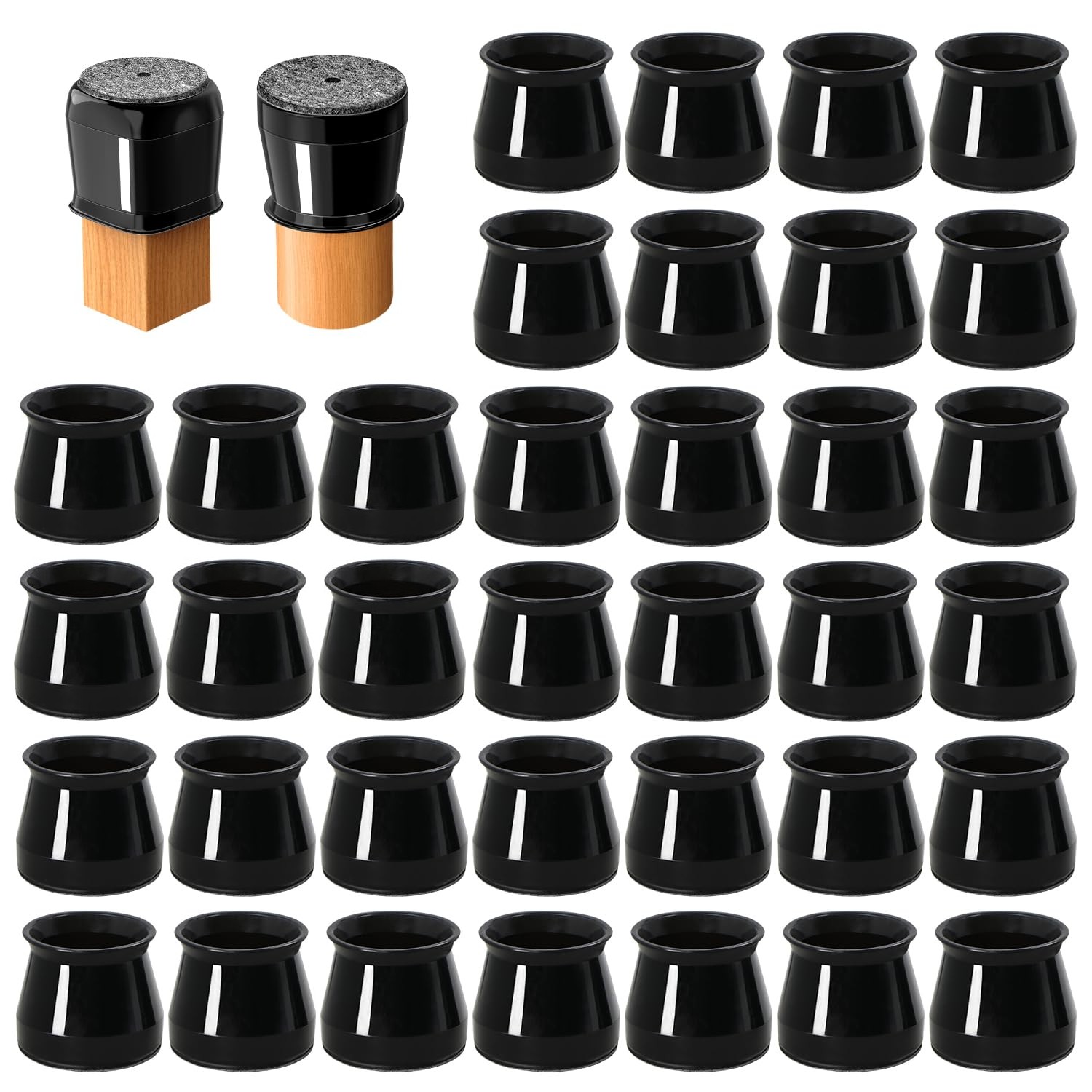 Furniture Foot Pad - 16 Pcs Chair Leg Floor Protectors