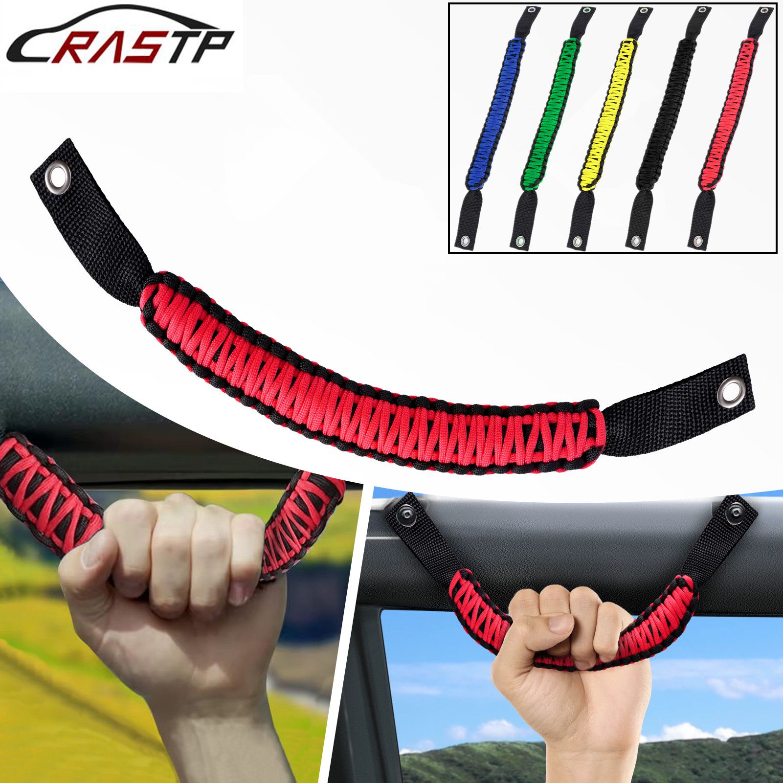 Furniture Hardware Supply - RASTP-Car Roof Handle Rope Grab Handle