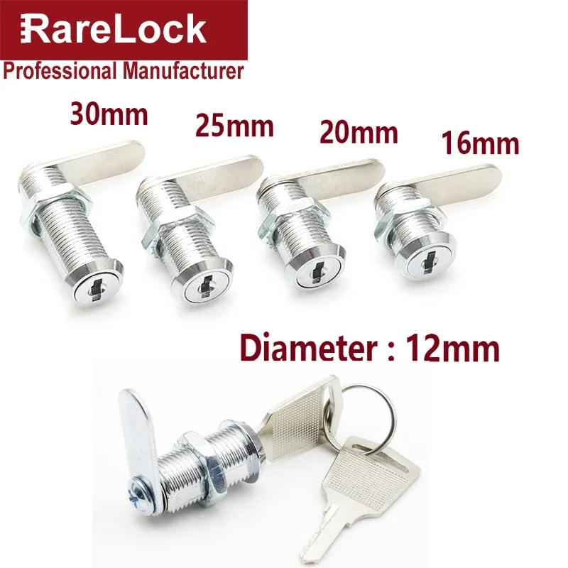 Furniture Hardware Cam Lock - Mini Cam Lock with 2 Keys