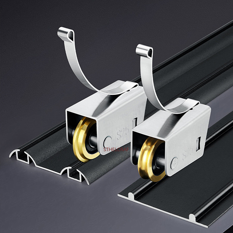 2Pcs Stainless Steel Track Pul - Furniture Rails Hardware 评论和价格