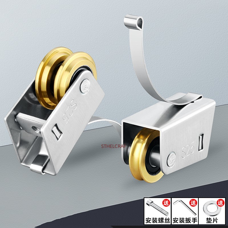 2Pcs Stainless Steel Track Pul - Furniture Rails Hardware 评论和价格