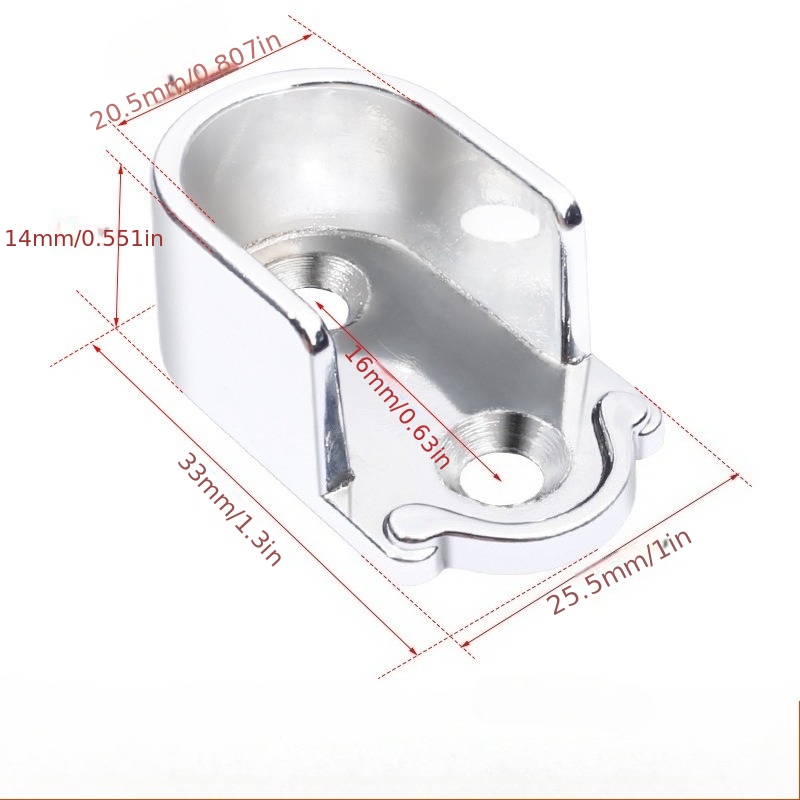 Heavy-Duty Metal U-Shaped Rod  - Furniture Rails Hardware 评论和价格
