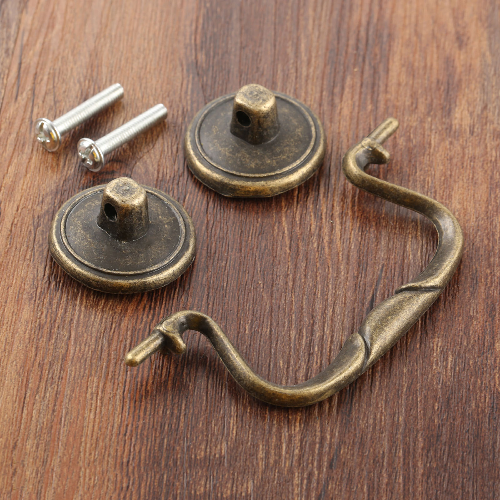 1pc Vintage Plastic Pull Haldl - Furniture Hardware Shop 评论和价格