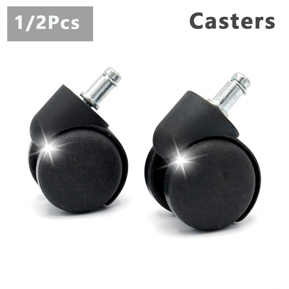 1/2Pcs Chair Wheel Furniture C - Office Furniture Hardware 评论和价格