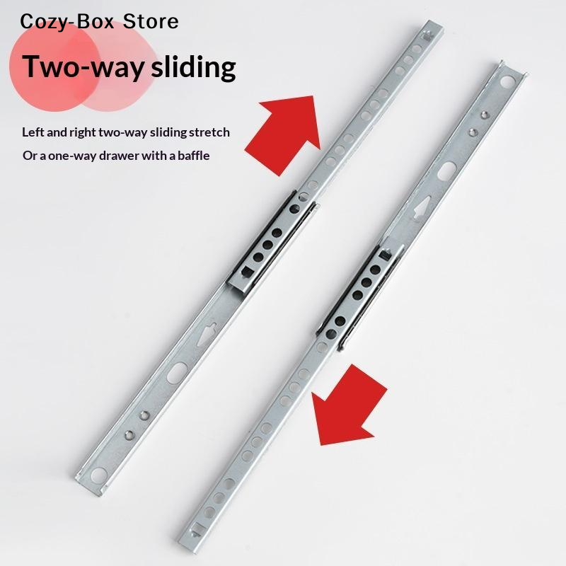 [ZY]2Pcs Kitchen Cupboard Draw - Furniture Rails Hardware 评论和价格