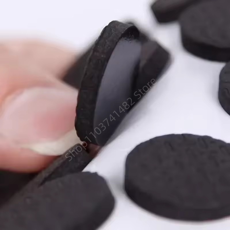 2-48Pc Self Adhesive Black Fur - Furniture Foot Pad 评论和价格