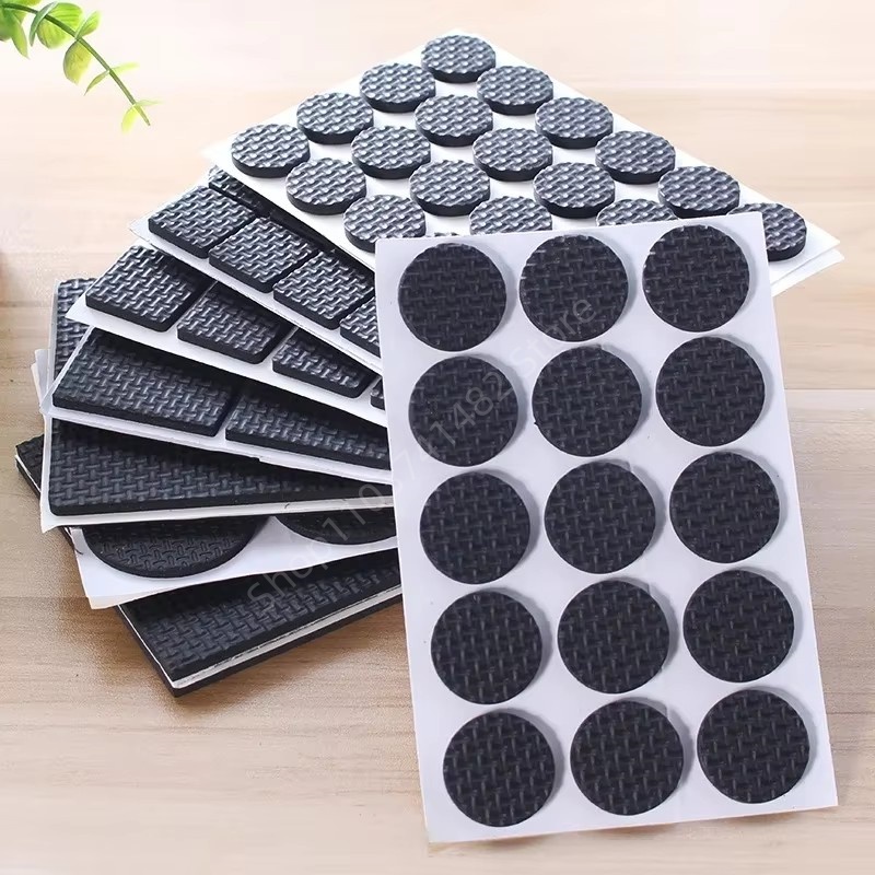 2-48Pc Self Adhesive Black Fur - Furniture Foot Pad 评论和价格
