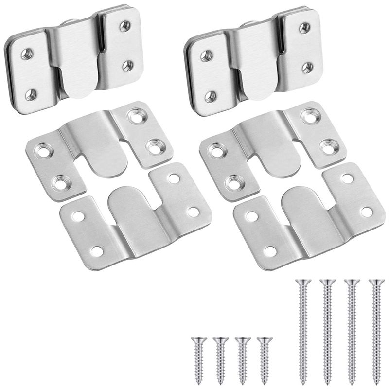 ABNQ Flush Mount Bracket,Photo - Furniture Hardware Photos 评论和价格