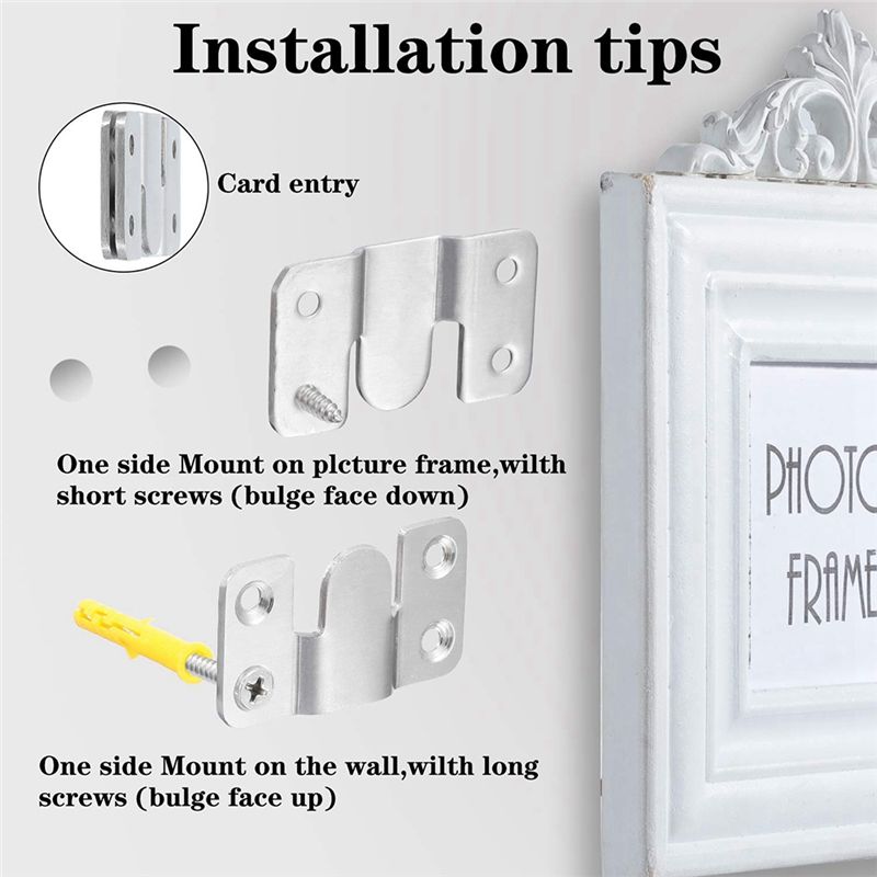 ABNQ Flush Mount Bracket,Photo - Furniture Hardware Photos 评论和价格