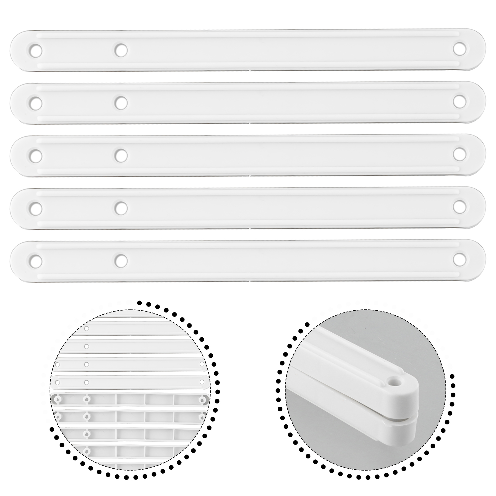 10pcs Draw Rail Plastic Drawer - Furniture Rails Hardware 评论和价格