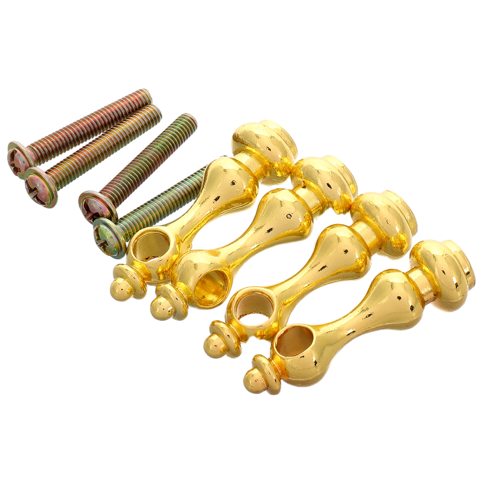 4Pcs Metal Rail Spindles Furni - Furniture Rails Hardware 评论和价格