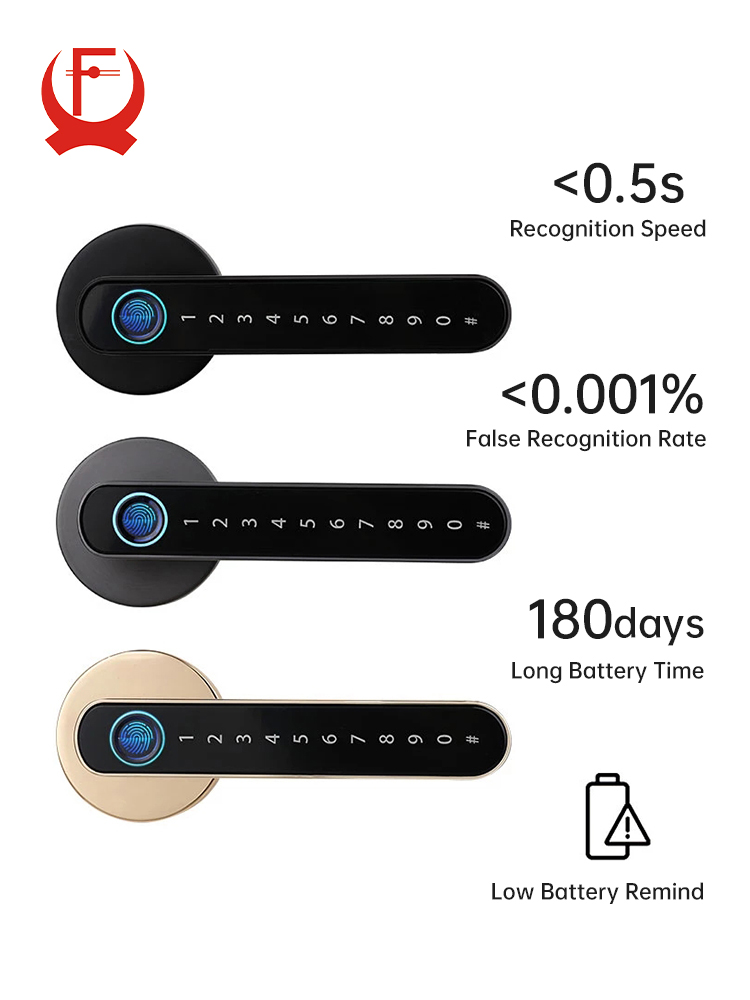 KAK Smart Fingerprint Door Loc - Furniture Hardware Supply 评论和价格