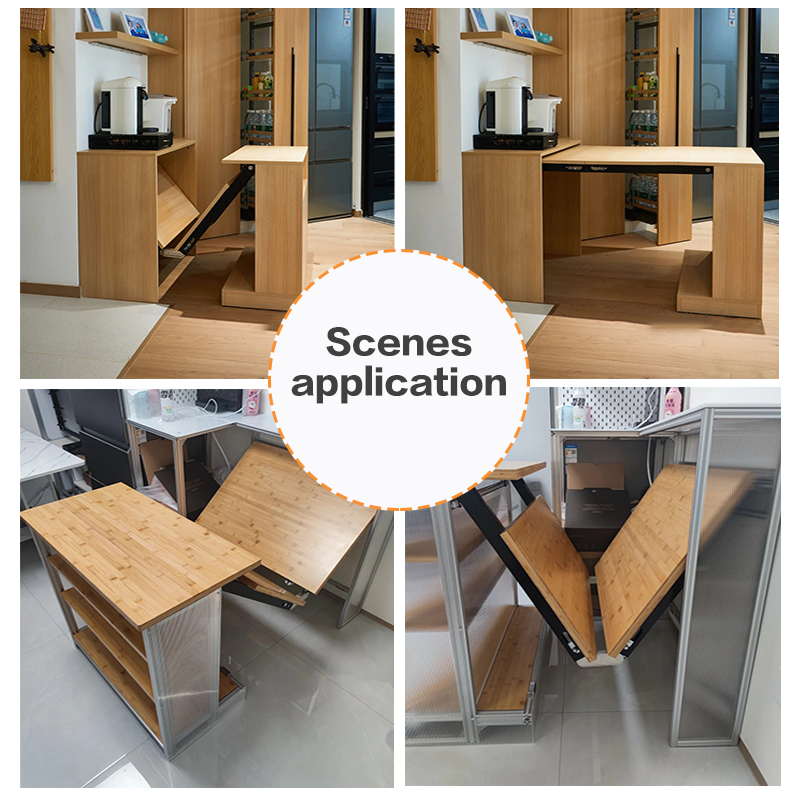 Upgraded Multi-Function Flip-D - Furniture Rails Hardware 评论和价格