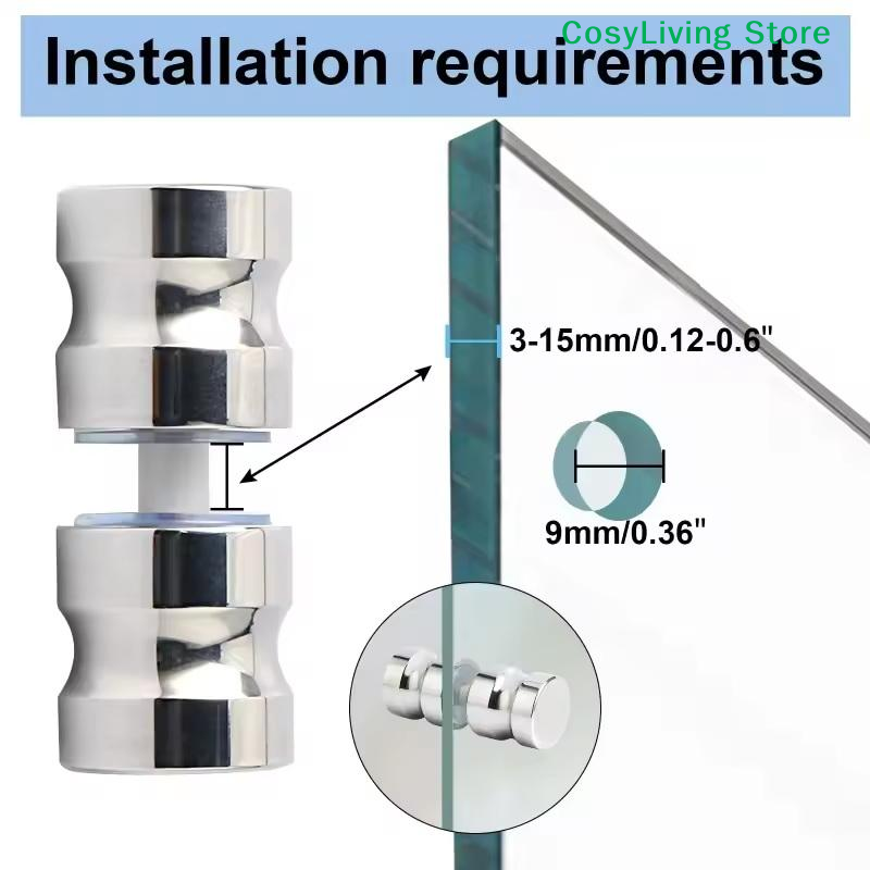 [CL]Stylish Shower Glass Door  - Furniture Hardware Supply 评论和价格