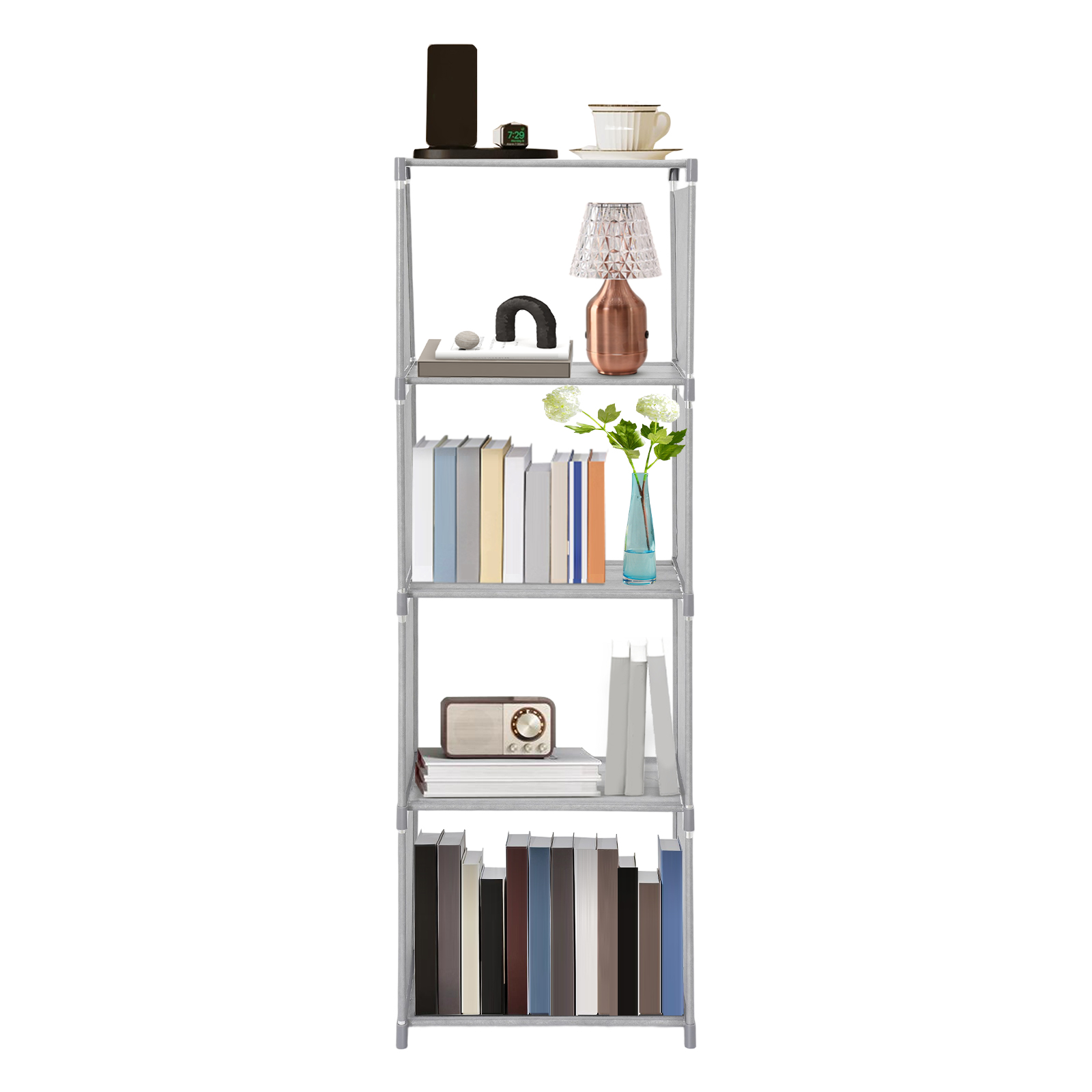 Vertical Open Bookshelf Rectan - Furniture Hardware Photos 评论和价格