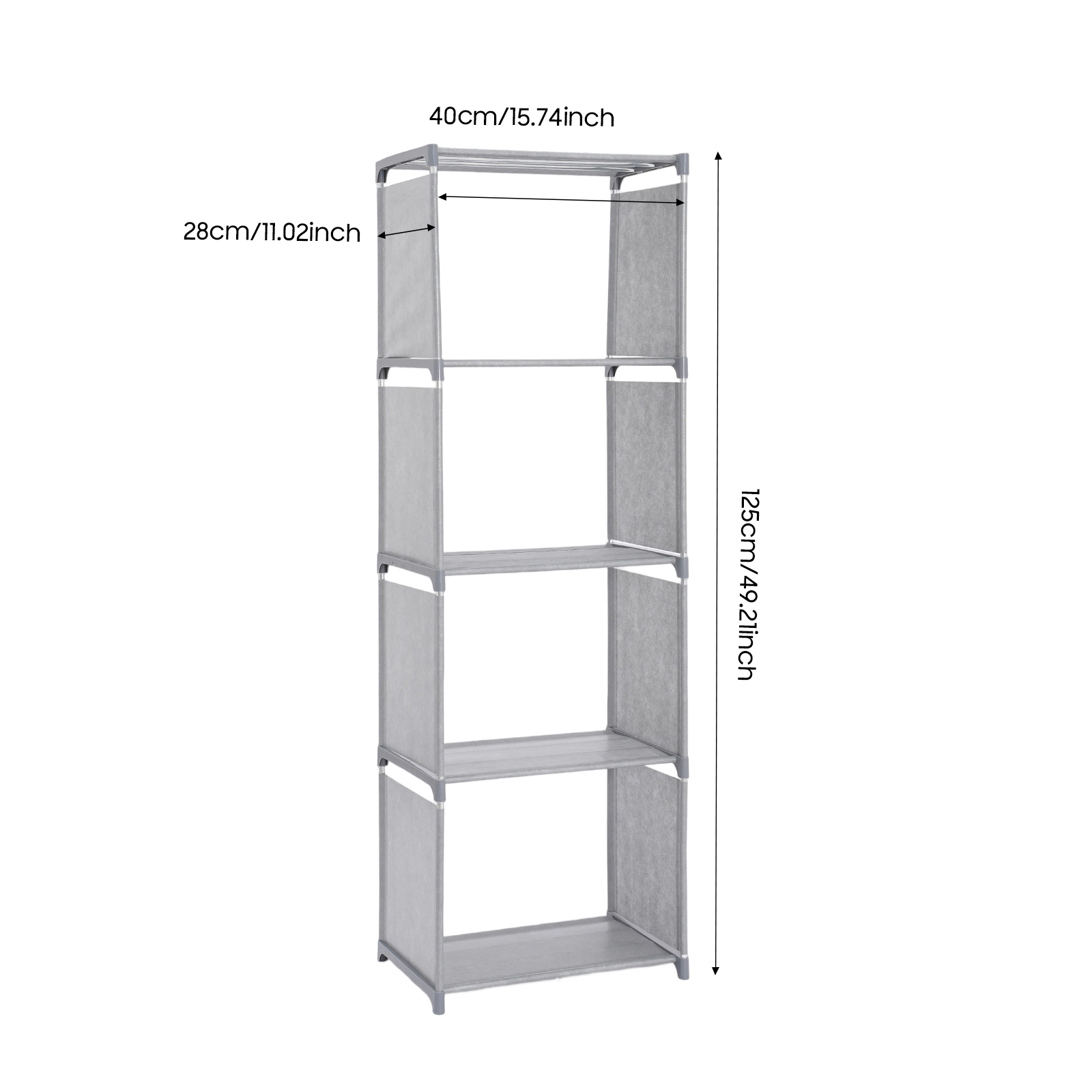 Vertical Open Bookshelf Rectan - Furniture Hardware Photos 评论和价格
