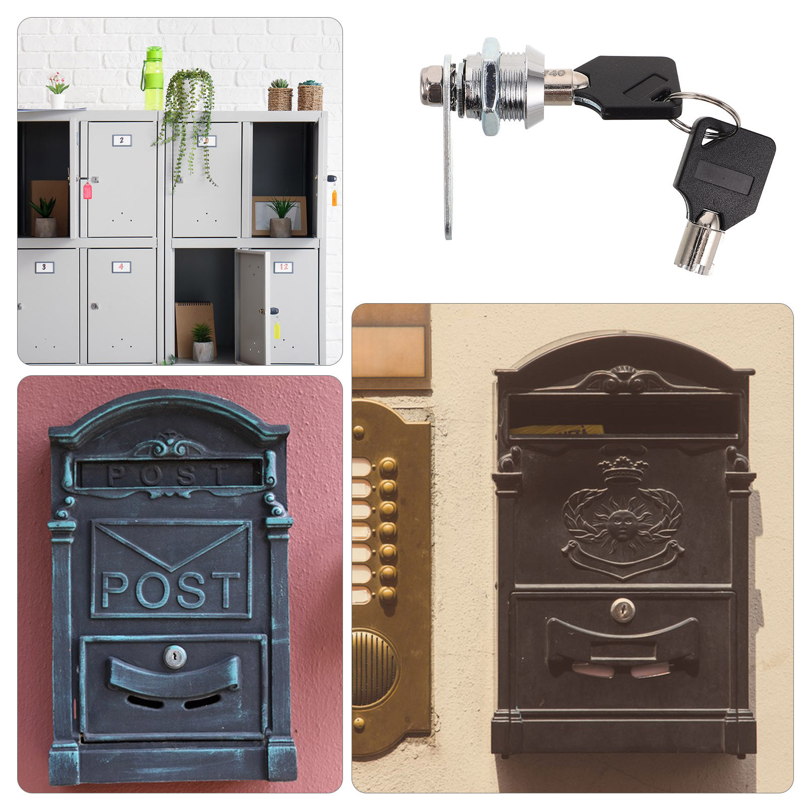 1Set Zinc Alloy Cam Locks Cyli - Furniture Hardware Cam Lock 评论和价格