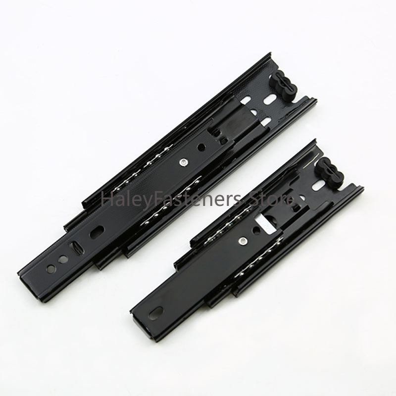 Mini Short Drawer Slides Full  - Furniture Rails Hardware 评论和价格