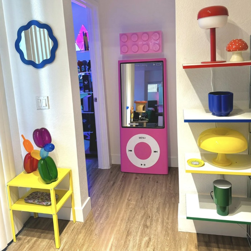 Retro Full-length Mirror Full- - Furniture Hardware Shop 评论和价格