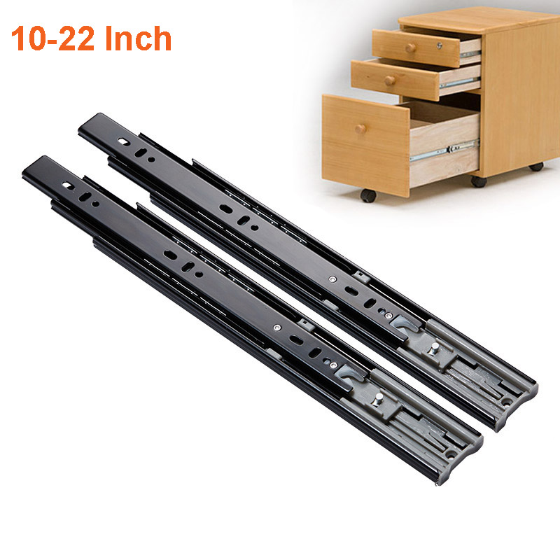 2Pcs Metal Buffer Drawer Slide - Furniture Rails Hardware 评论和价格