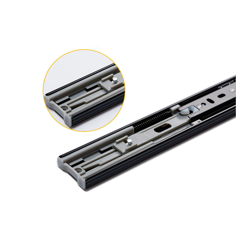 2Pcs Metal Buffer Drawer Slide - Furniture Rails Hardware 评论和价格