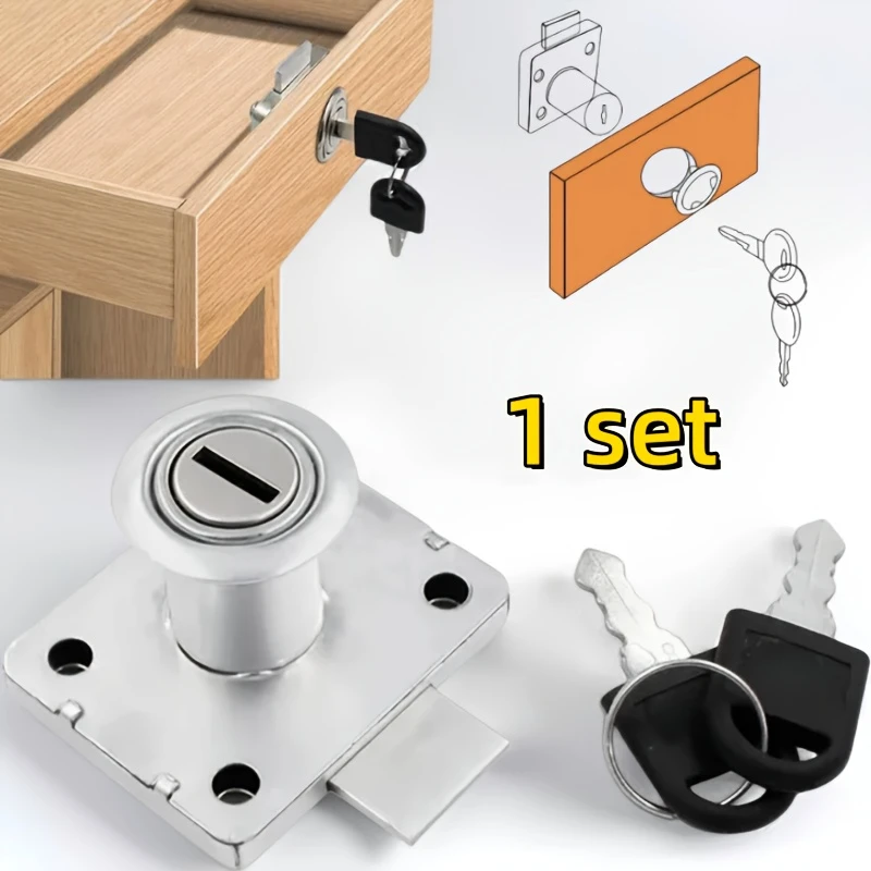 Cabinet Drawer Lock Wardrobe C - Furniture Hardware Cam Lock 评论和价格