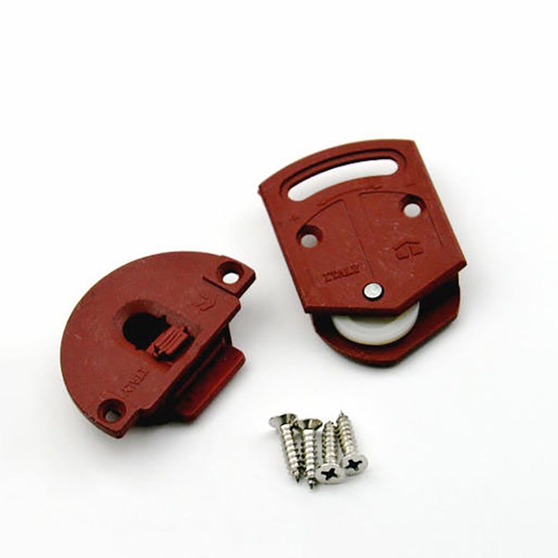 1 Set Plastic Wheels Vintage W - Furniture Rails Hardware 评论和价格