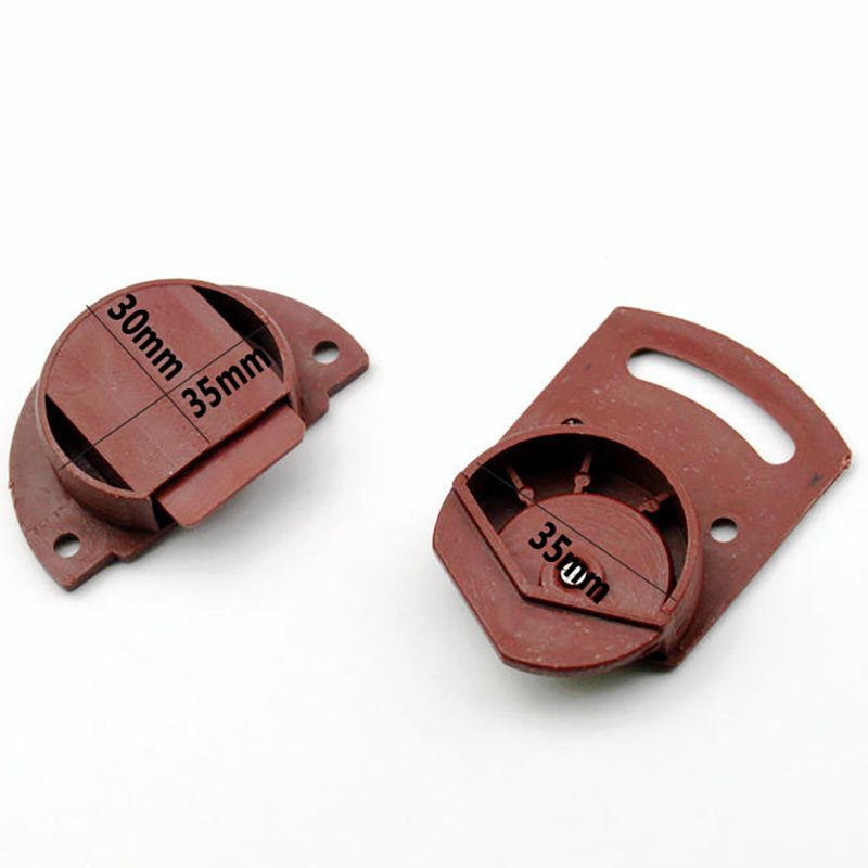 1 Set Plastic Wheels Vintage W - Furniture Rails Hardware 评论和价格