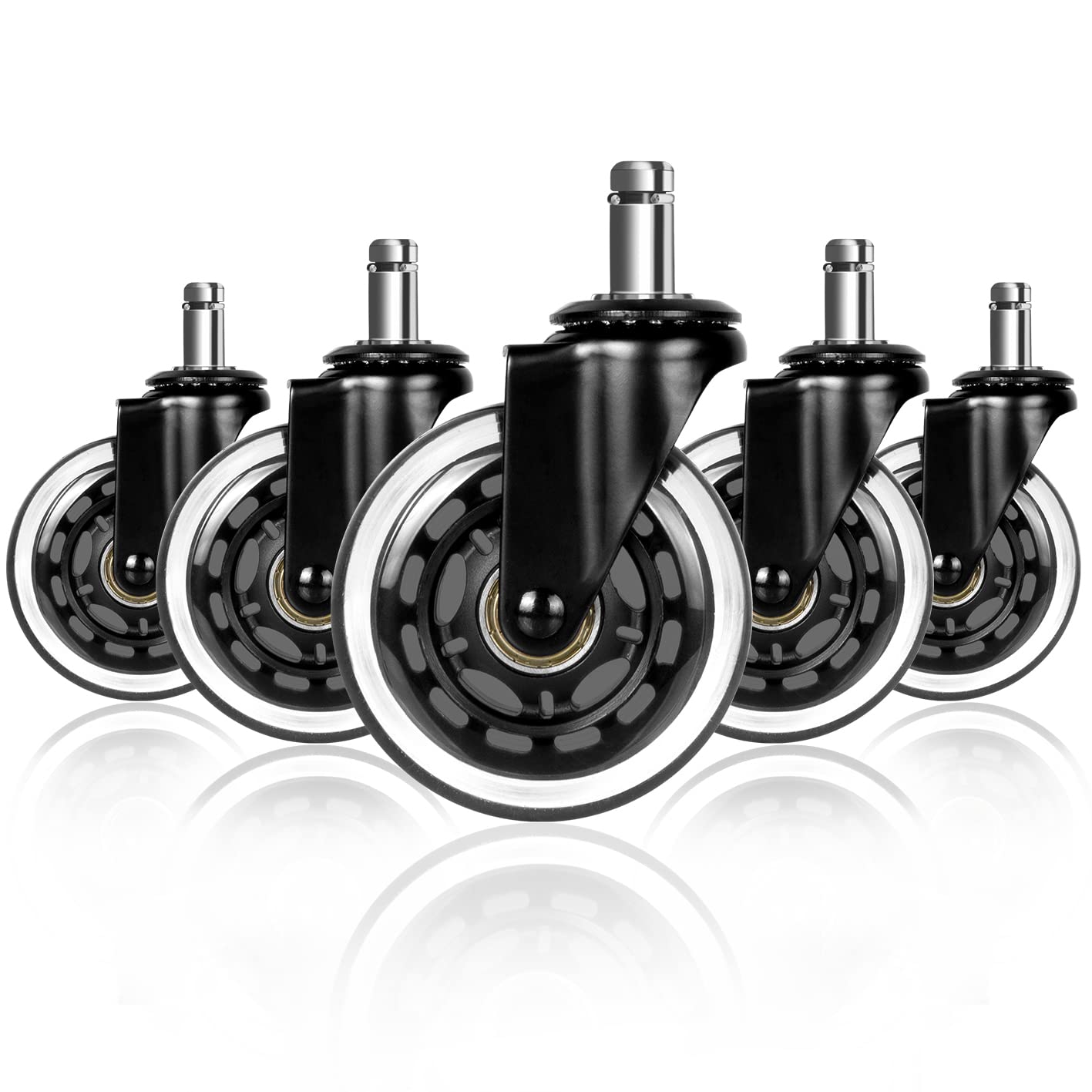 5PCS Universal Mute Caster 50K - Office Furniture Hardware 评论和价格